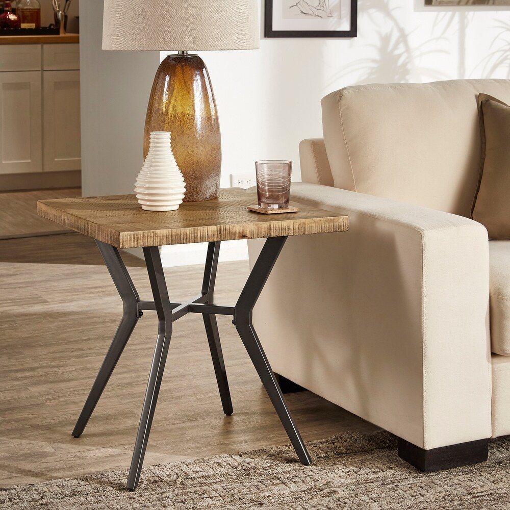 light pine end tables