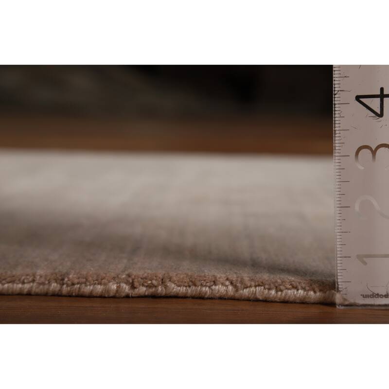 Modern Gabbeh Indian Foyer Rug Handmade Silk Carpet - 2'10"x 4'11"