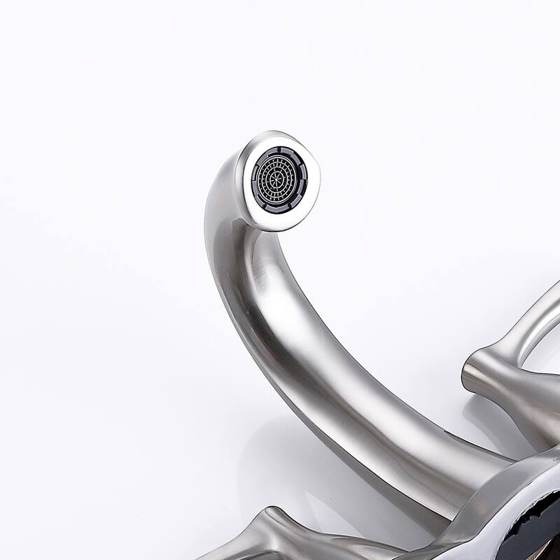 Topcraft Two Handle Bathroom Sink Faucet with Pop-Up Drainer