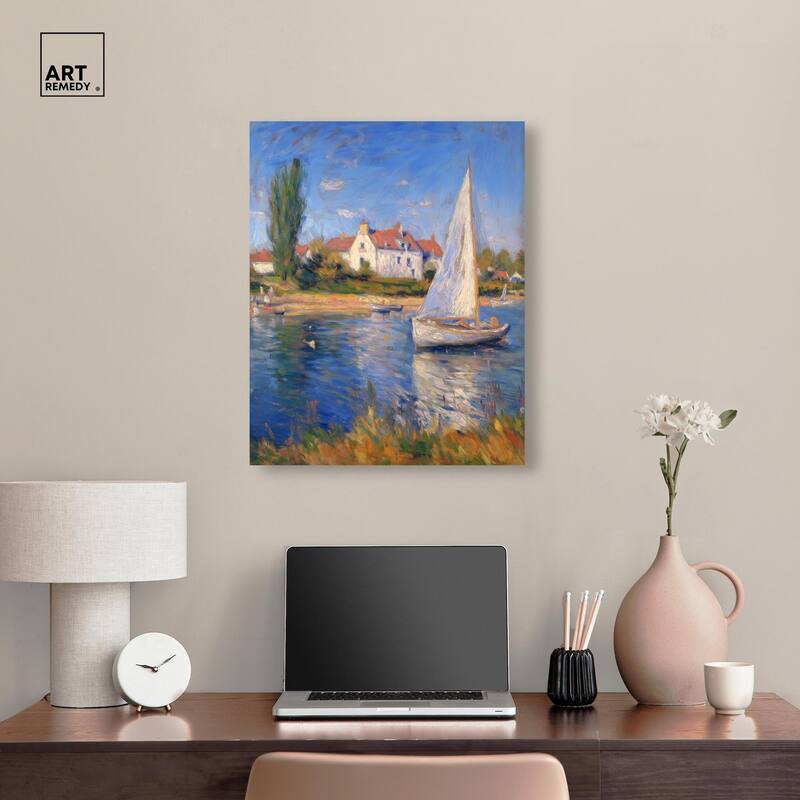 Bayside Calm I Canvas by Art Remedy, Gallery Wrapped