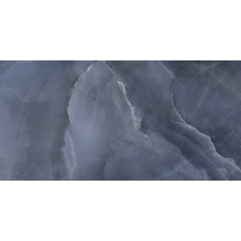 Geo Lust 12x24 Polished Onyx Porcelain Tile - Floor & Wall - Large Format