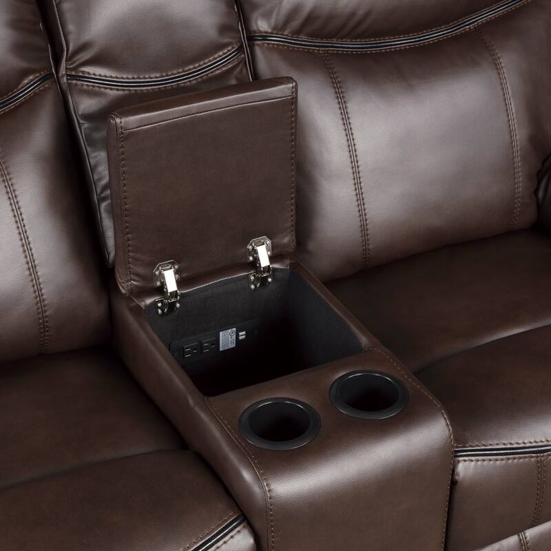 Brisa 2-Piece Manual Reclining Living Room Sofa Set