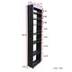 preview thumbnail 15 of 27, Roomfitters 7 Tier Pull Out Pantry Cabinet Slim Side Storage Tower Mobile Kitchen Cart Rolling Gap Organizer