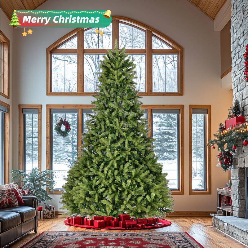 GDFStudio - Olivia Guide to a Grand 9ft Christmas Tree - Green