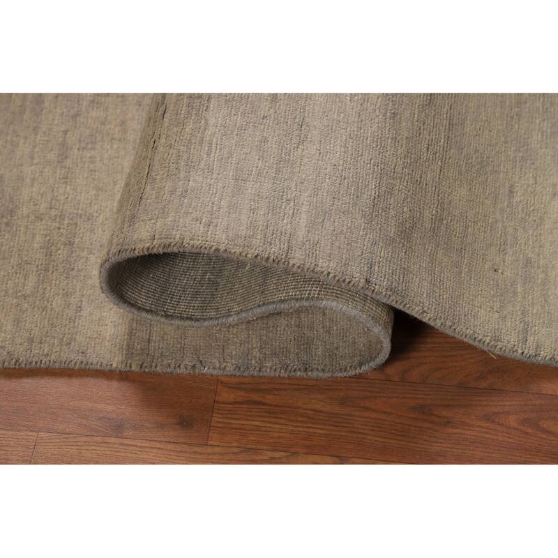 Modern Gabbeh Oriental Foyer Rug Handmade Acent Wool Carpet - 3'3"x 4'10"