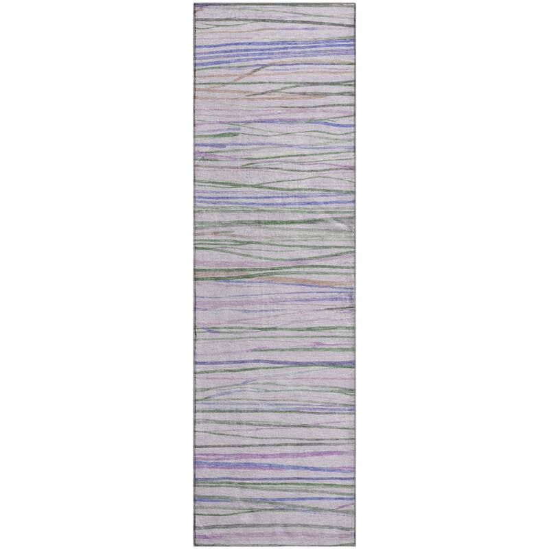 Premium Washable Super Soft Stripes Mayfield Rug