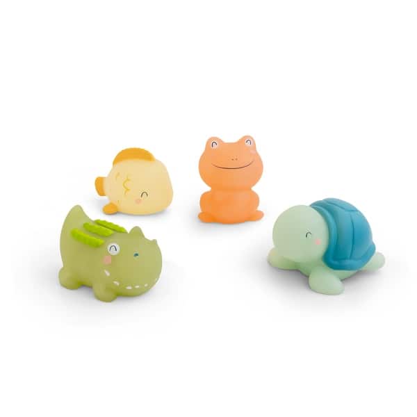 slide 2 of 2, "Tropical" Thermosensitive Bath Toys Multi