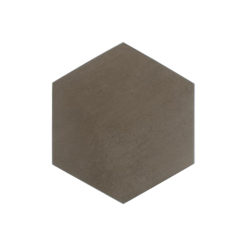 Arcadian Hexagon 9 in. x 10 in. Glazed Porcelain Wall and Floor Tile