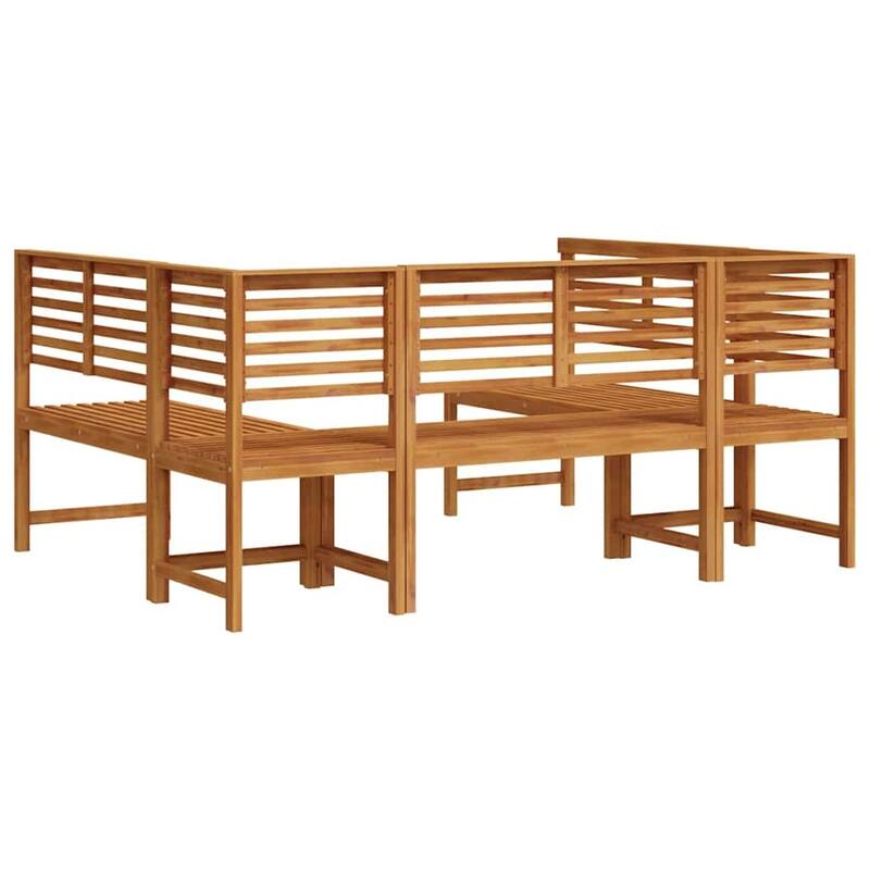 vidaXL Garden Bench Set Brown solid acacia wood - 20 x 35 x 30