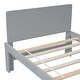 preview thumbnail 25 of 24, Modern Twin Bed with Footboard Bench Ideal for Any Youthful Bedroom