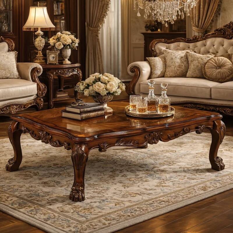 Dresden Coffee Table, Cherry Oak