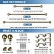 preview thumbnail 19 of 32, Round Ball Designer Double Drapery Adjustable Curtain Rod & Hardware