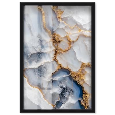 Denim Dreams I Shadowbox by Art Remedy
