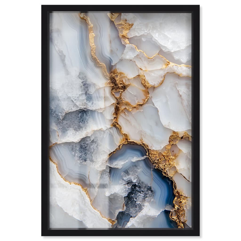 Denim Dreams I Shadowbox by Art Remedy