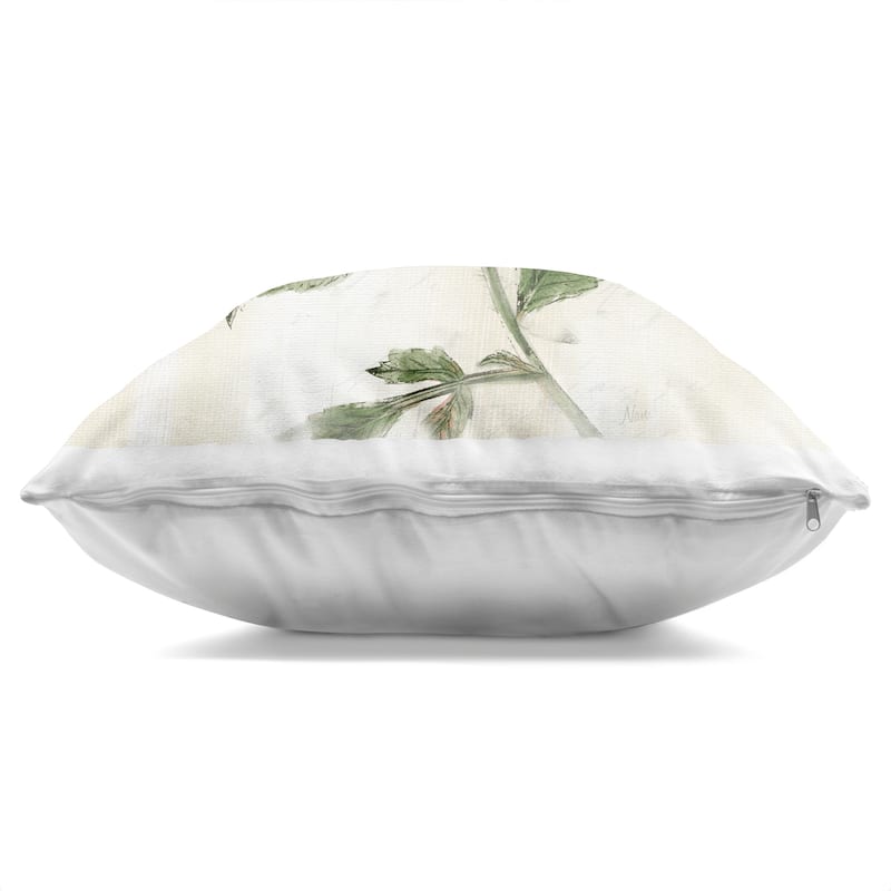 Stupell Vintage Blooming Dahlia Decorative Printed Throw Pillow Design by Nan