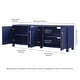 preview thumbnail 53 of 81, Chabot Rectangular TV Stand for TV's up to 75"