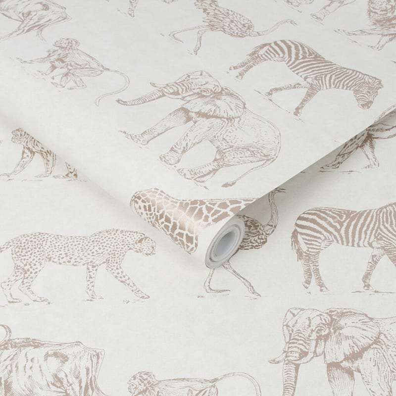 Safari Cream Wallpaper