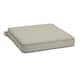 Option Heathered Taupe Woven Solid