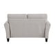 preview thumbnail 47 of 49, Fremont & Park Diboli Chenille 3-Piece Living Room Set - Wood Finish Exposed Feet