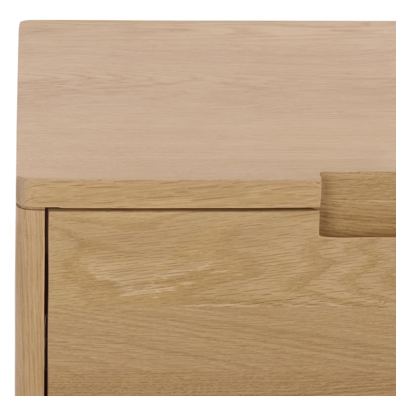 SAFAVIEH Couture Riverside Oak Wood 3-Drawer Nightstand