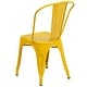 preview thumbnail 109 of 164, Metal Indoor/ Outdoor Stackable Bistro Chair (Set of 4)
