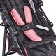 preview thumbnail 71 of 69, Carbon Steel Lightweight Stroller with Canopy, Recline and Foldable Frame - 30.71” L x 19.69” W x 40.94” H