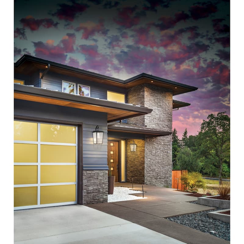 The Great Outdoors Cantebury 4 Light 23" Tall Outdoor Wall Sconce