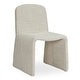 preview thumbnail 5 of 6, NADAAL STUDIOS Gideon, Foam Cushioned Dining Chair With Iron Frame - 22 X 22.5 X 33