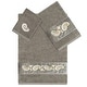 preview thumbnail 24 of 63, Authentic Hotel and Spa Turkish Cotton Mackenzie 3PC Towel Set Dark Gray