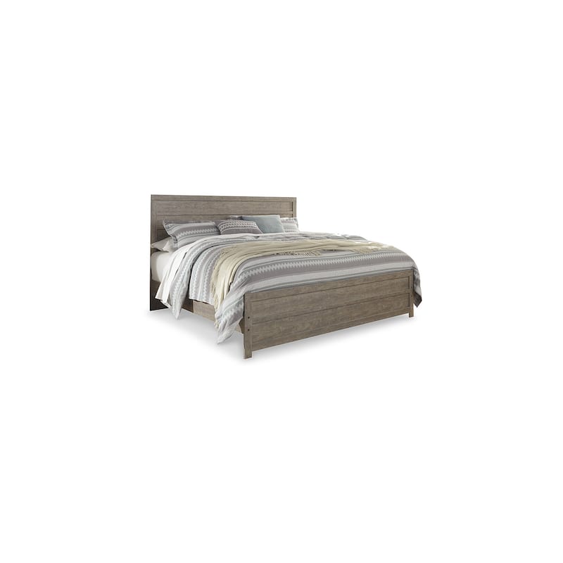 Signature Design by Ashley Culverbach Gray Panel Bed