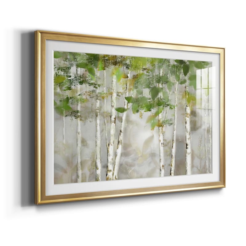 Evergreen Forest Premium Framed Print - Ready to Hang