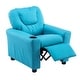 preview thumbnail 43 of 43, Mcombo Kids Recliner Chair Armrest Sofa for Toddlers Faux Leather