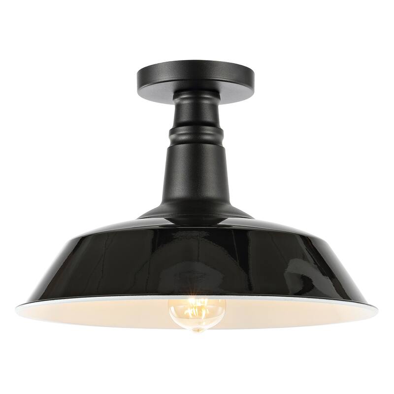 Cassidy 14" LED Semi-Flush Mount, by JONATHAN Y