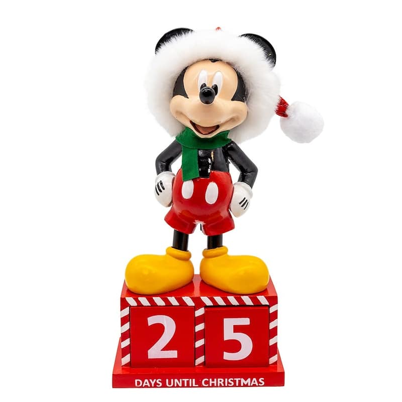 Kurt Adler 8-Inch Disney Mickey Mouse Countdown Nutcracker