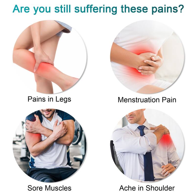 33"x17" Electric Heating Pad for Period Cramps, Machine Washable