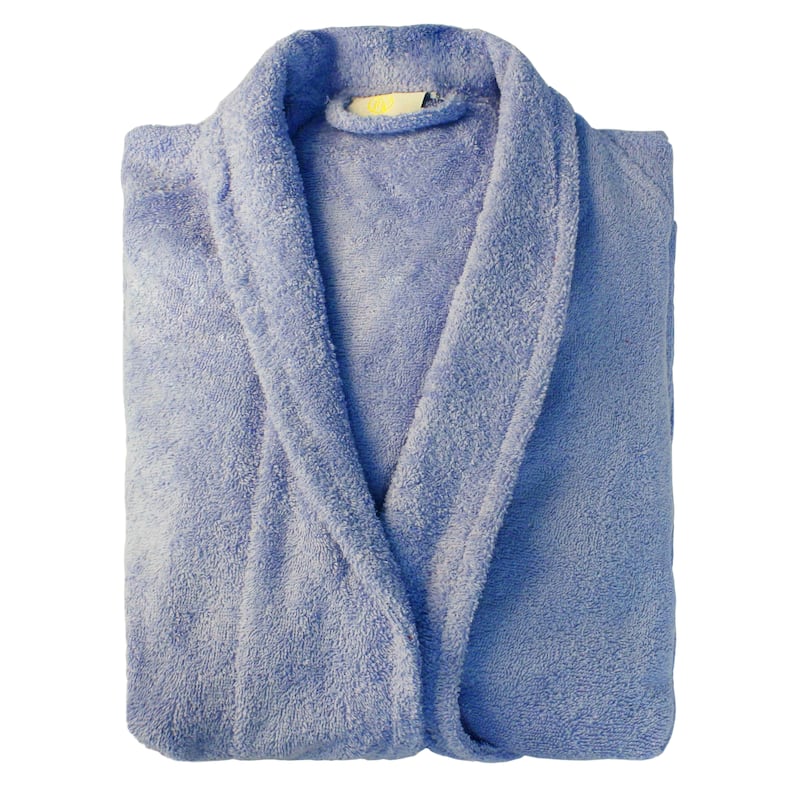 100% Cotton Soft Terry Adult Unisex Lightweight Bathrobe by Superior