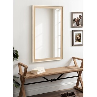 Kate and Laurel Taraji Rectangle Wall Mirror