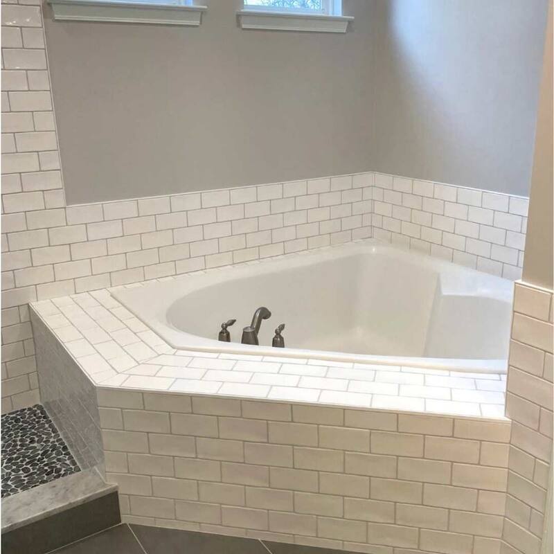 The Tile Life Talavera 3x6 White Glossy Ceramic Subway Wall Tile