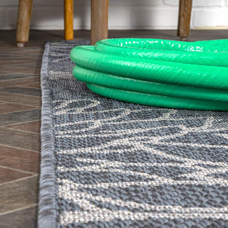 JONATHAN Y Lotus Modern All-Over Floral Indoor/Outdoor Area Rug