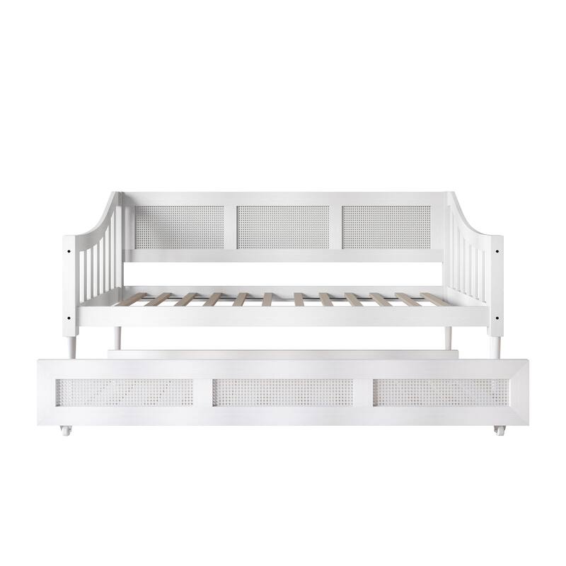 CraftPorch Modern Twin Daybed with Trundle