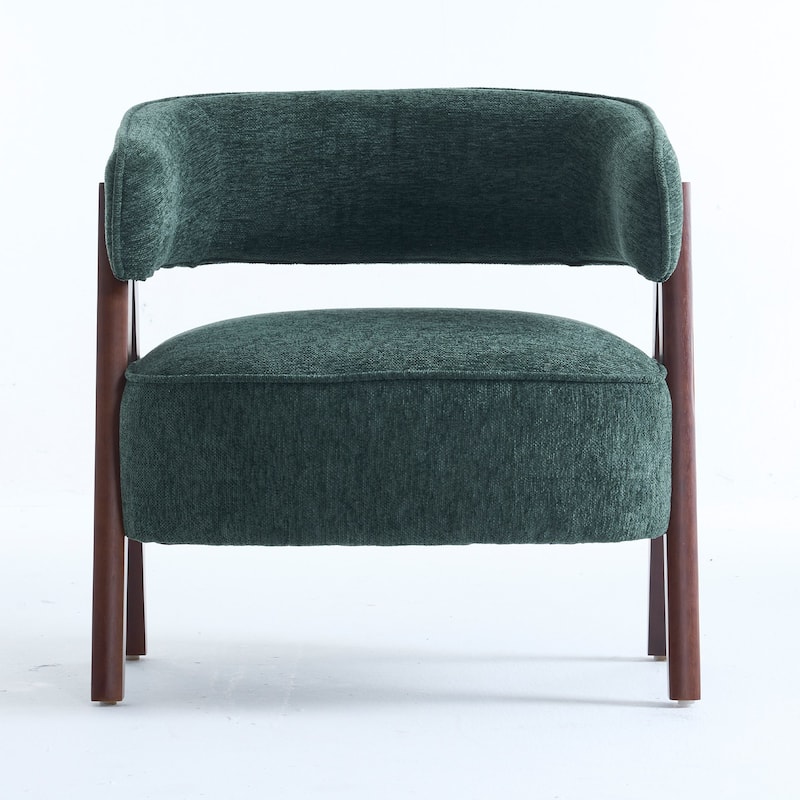 Modern Accent Chair, Armchair with 8.7" Thick Seat Cushion for Living Room
