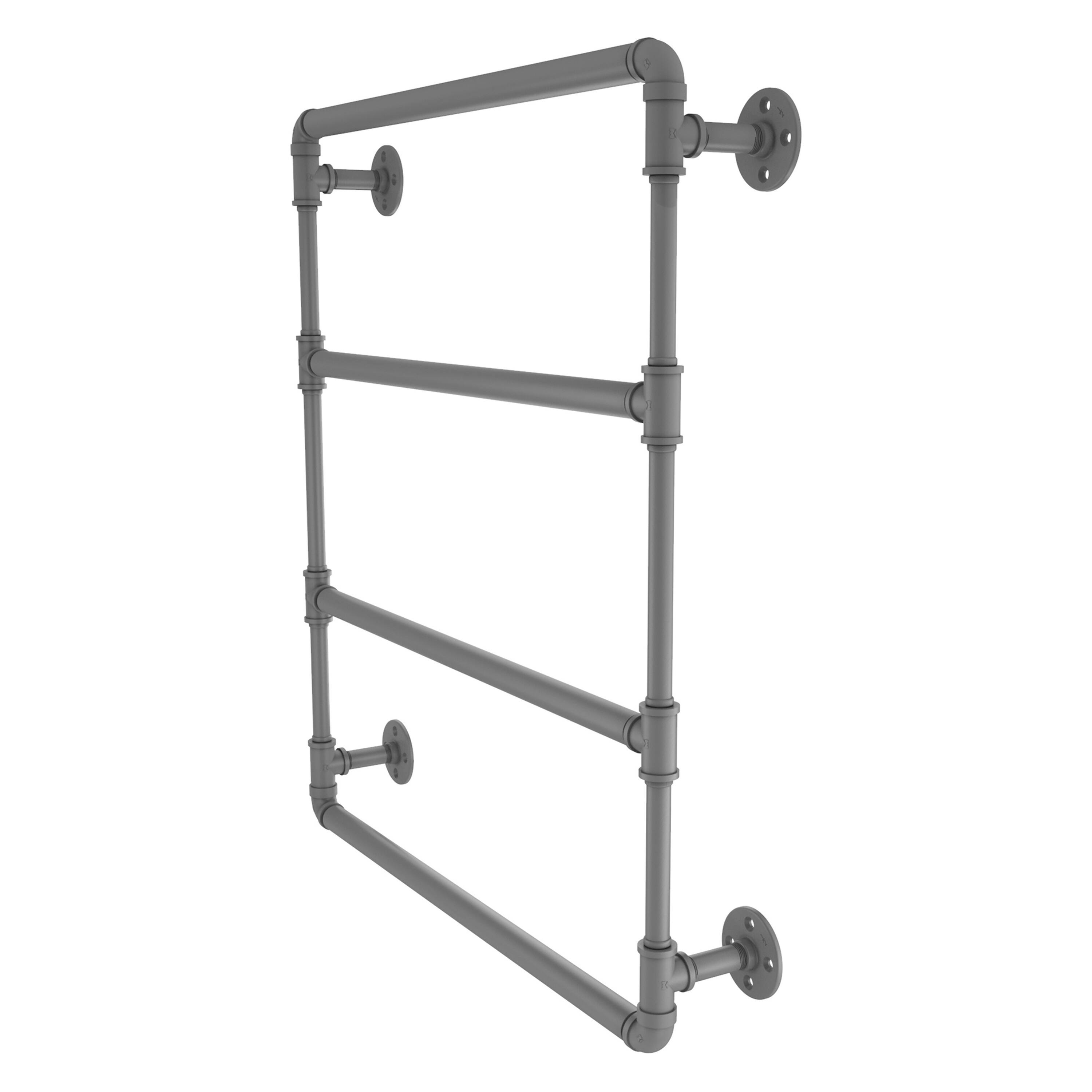 Allied Brass Pipeline Collection 36 Inch Wall Mounted Ladder Towel Bar