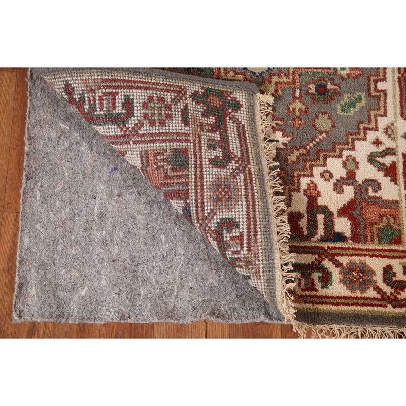 Gray Heriz-Serapi Oriental Accent Rug Wool Carpet - 2'6"x 5'11"