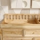 preview thumbnail 8 of 18, Rustic Solid Pine Wood 9-Drawer Dresser with Changing Top, Nursery Storage Organizer with Anti-Tip Kit, Baby Room Furniture