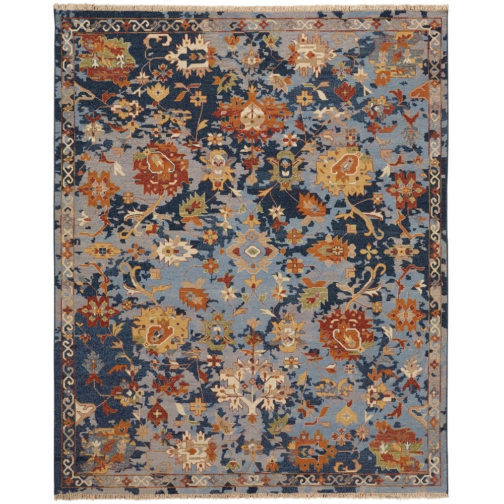 Grand Bazaar Pierson Hand Knotted Floral & Botanical Transitional Area Rug