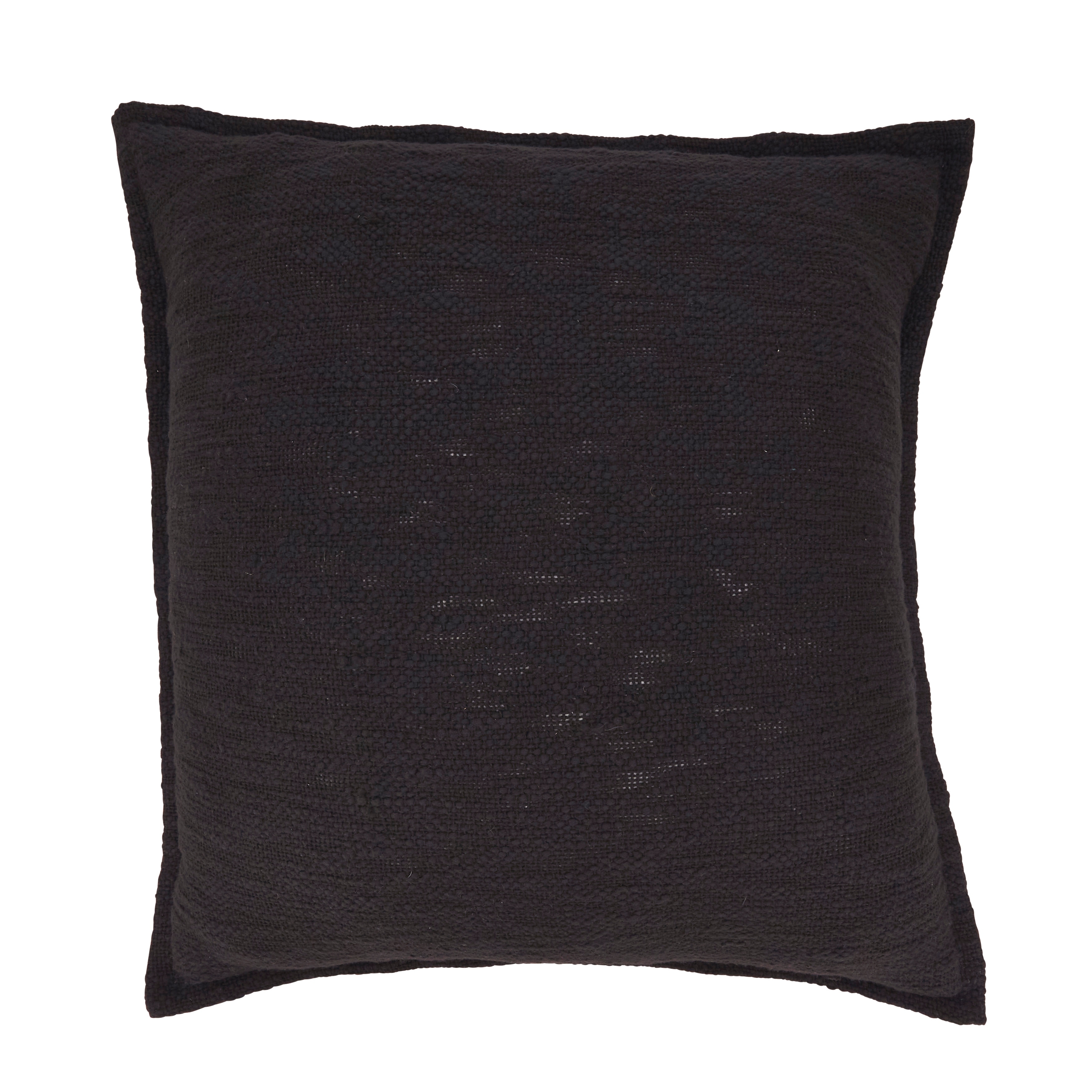 Saro Lifestyle Textured Elegance Flange Throw Pillow