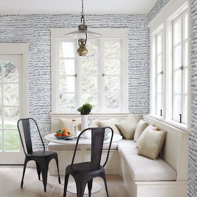 Gonzales, Runes Brushstrokes, 33 FT. L x 20.5In. W Wallpaper Roll