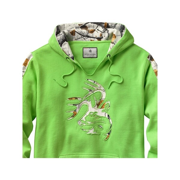legendary whitetails snowcap camo hoodie