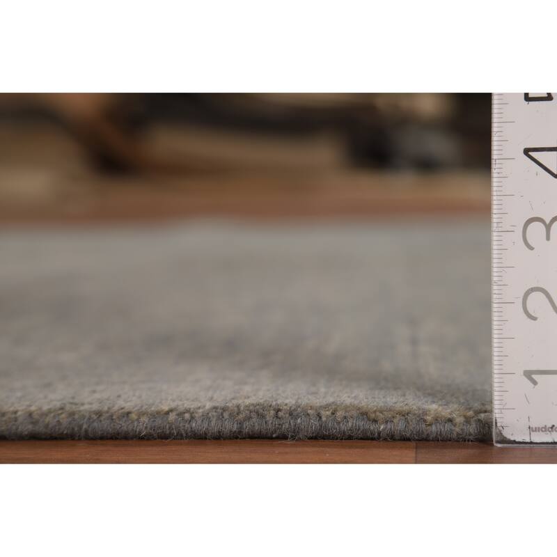 Modern Gabbeh Oriental Area Rug Handmade Wool Carpet - 5'4" x 7'8"