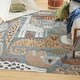 preview thumbnail 44 of 62, Nourison Astra Machine Washable Animal Print Area Rug